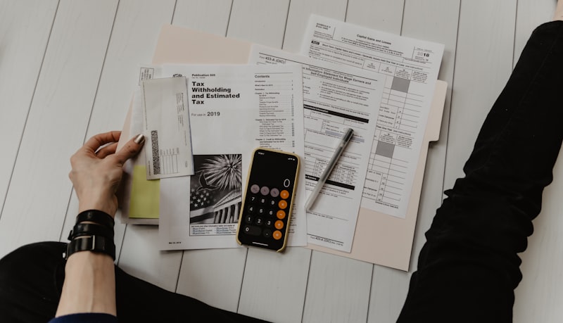 Comptable ivoirien au travail